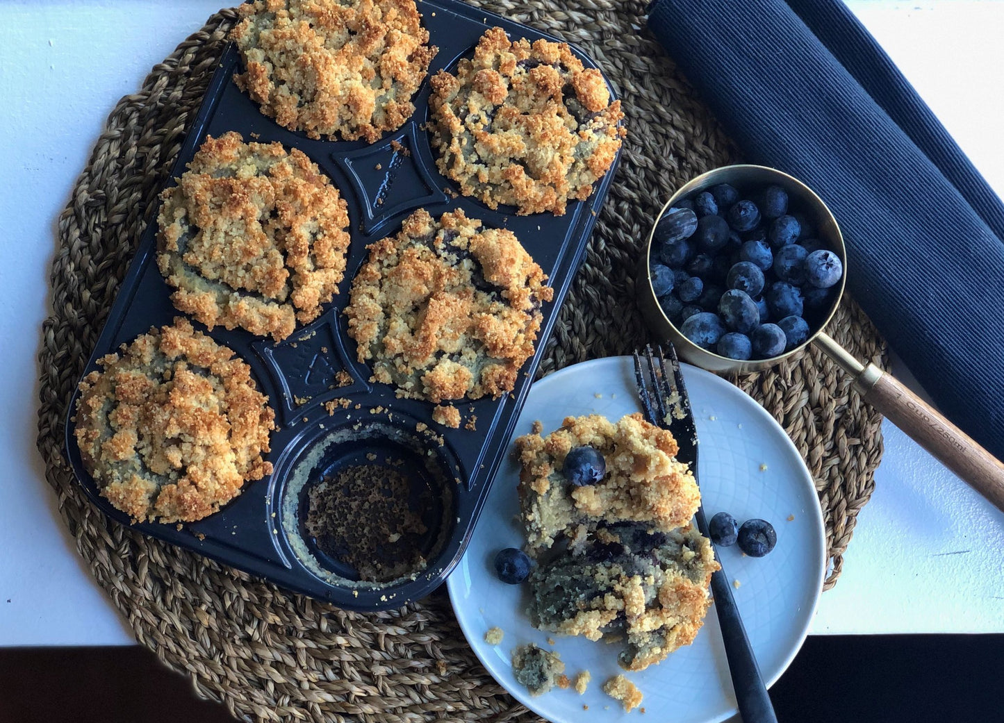 Muffins - Blueberry Crumble Tumble