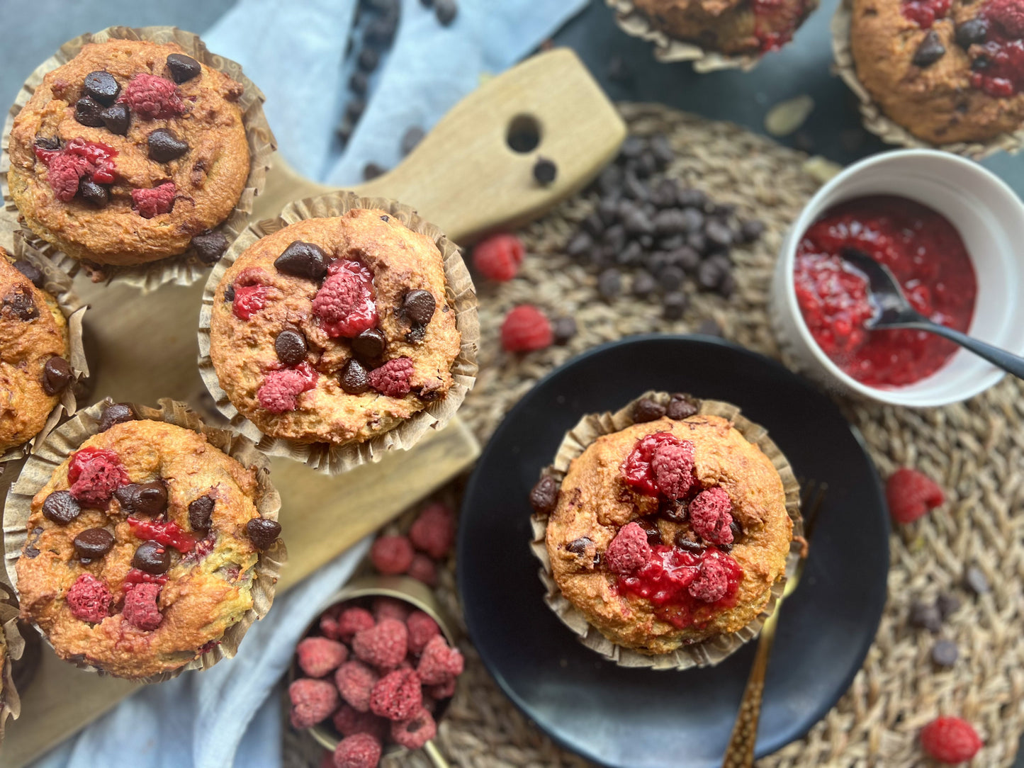 Muffins - Chocolate Raspberry