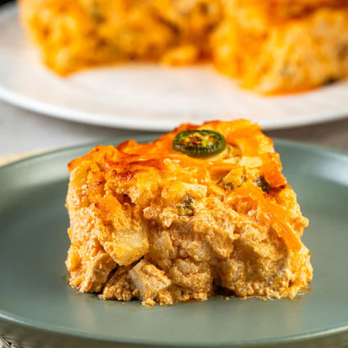 Buffalo Chicken Jalapeno Casserole