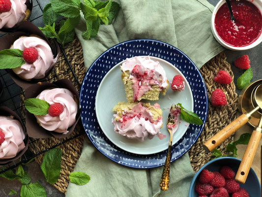 Cupcake - Raspberry and Cream (Dairy Free)